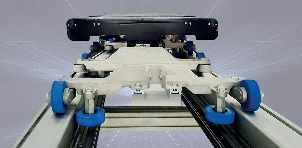 Rollen und Bauteile für die Intralogistik